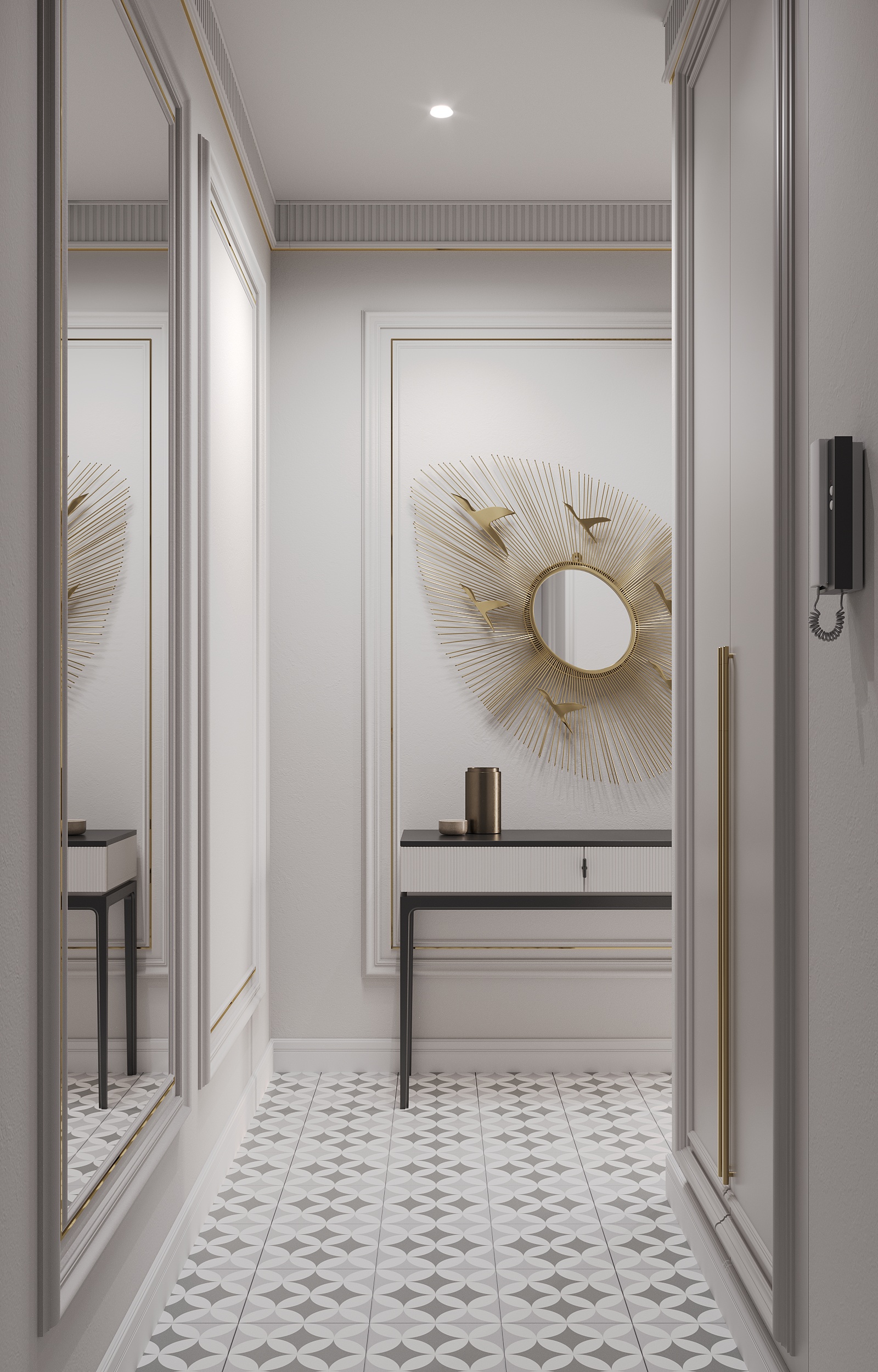 Дизайн проект интерьера квартиры в ЖК Большая Семерка