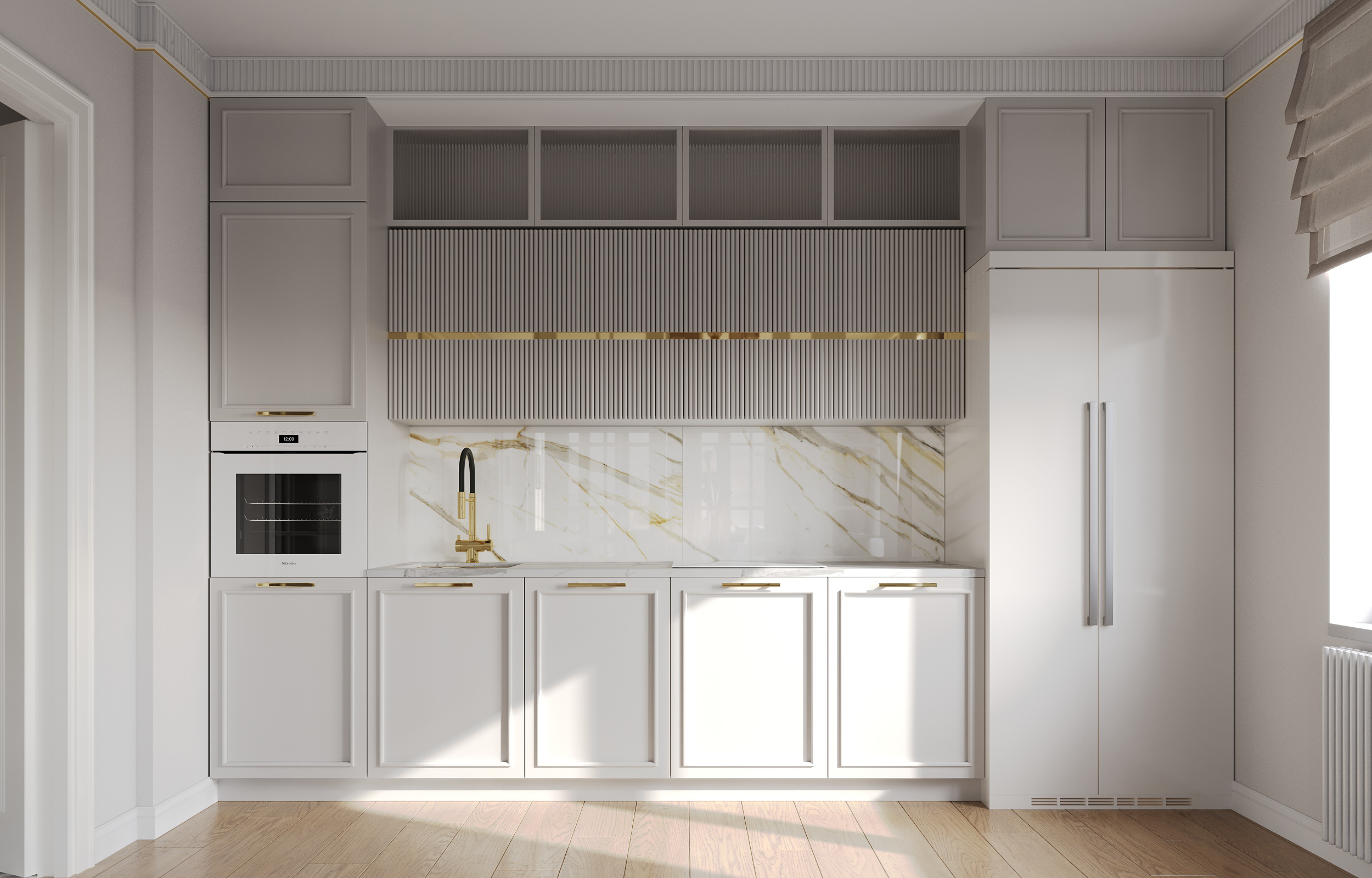 Дизайн проект интерьера квартиры в ЖК Большая Семерка