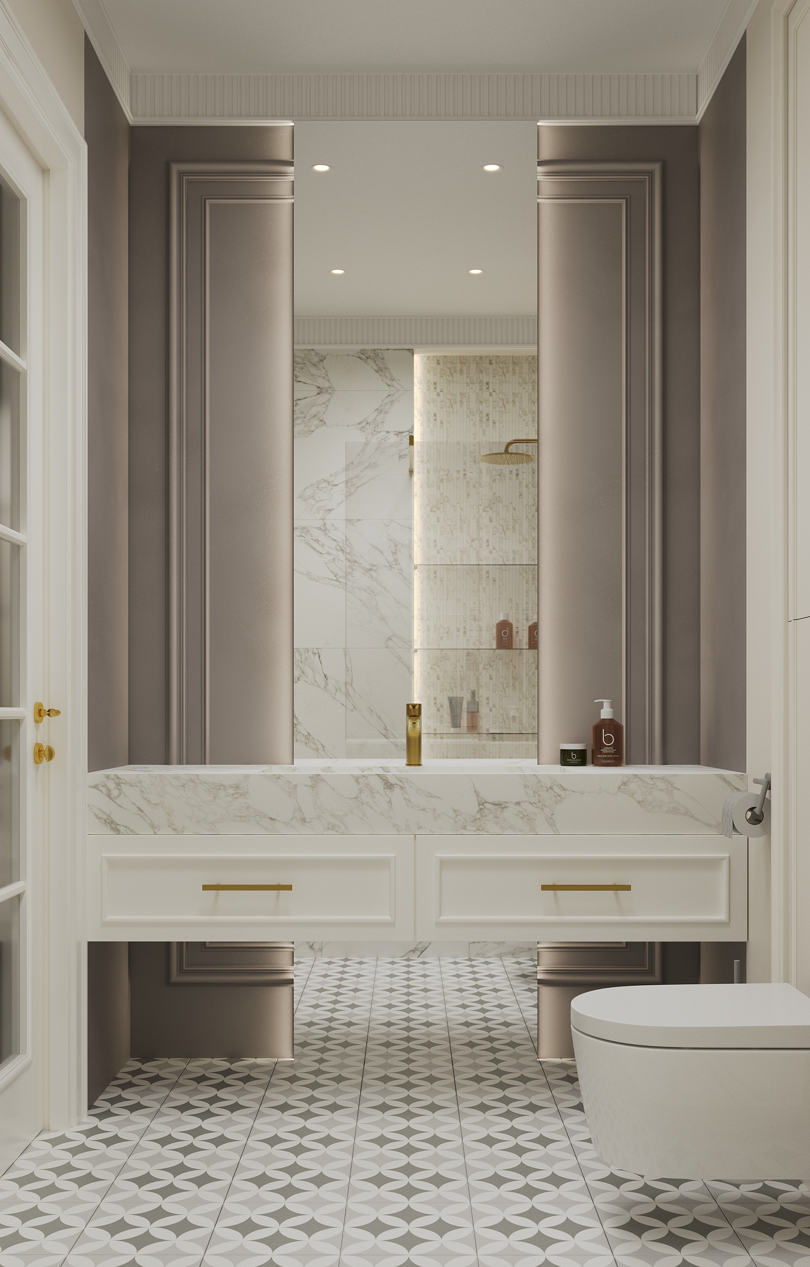 Дизайн проект интерьера квартиры в ЖК Большая Семерка