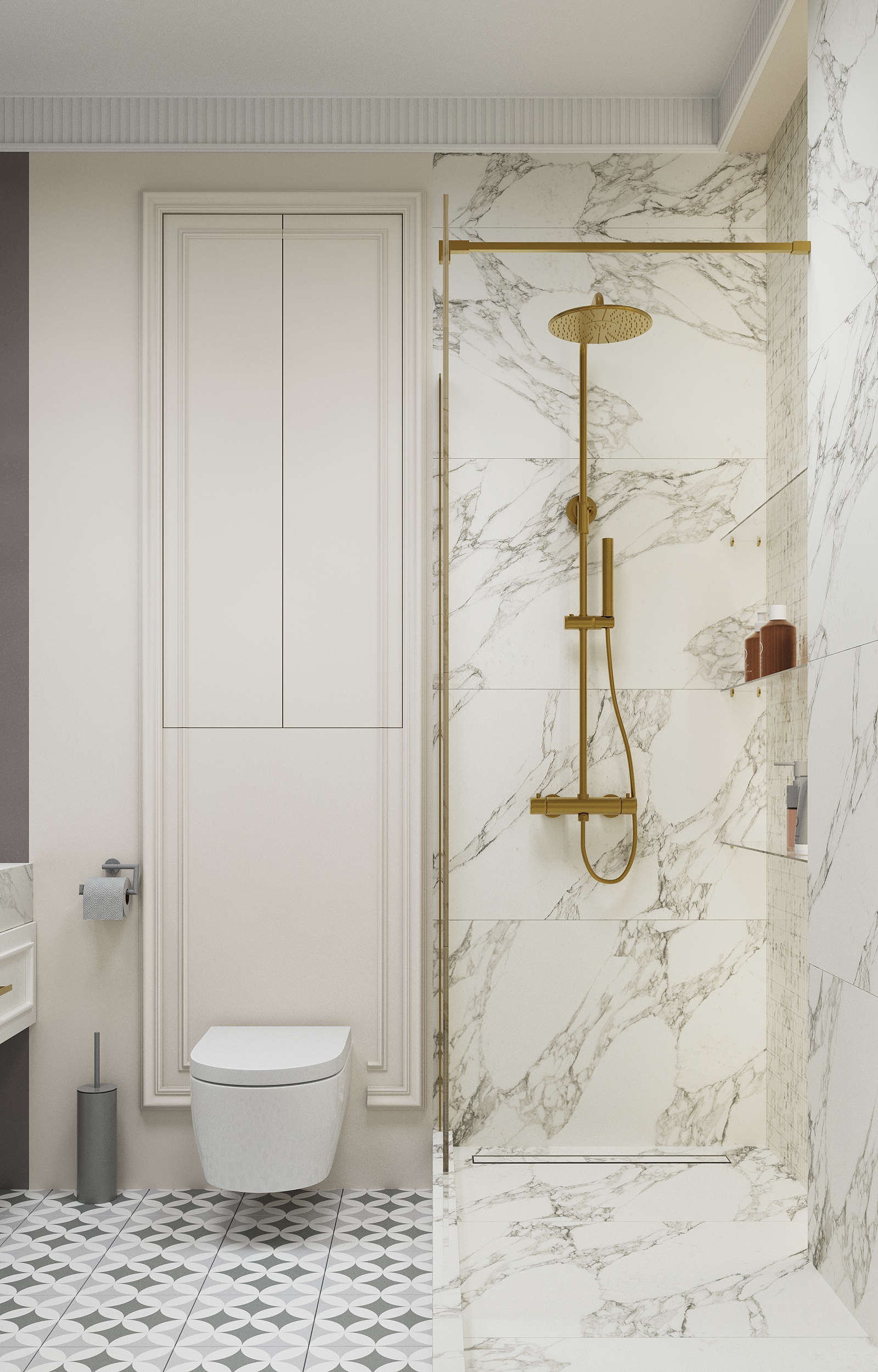 Дизайн проект интерьера квартиры в ЖК Большая Семерка