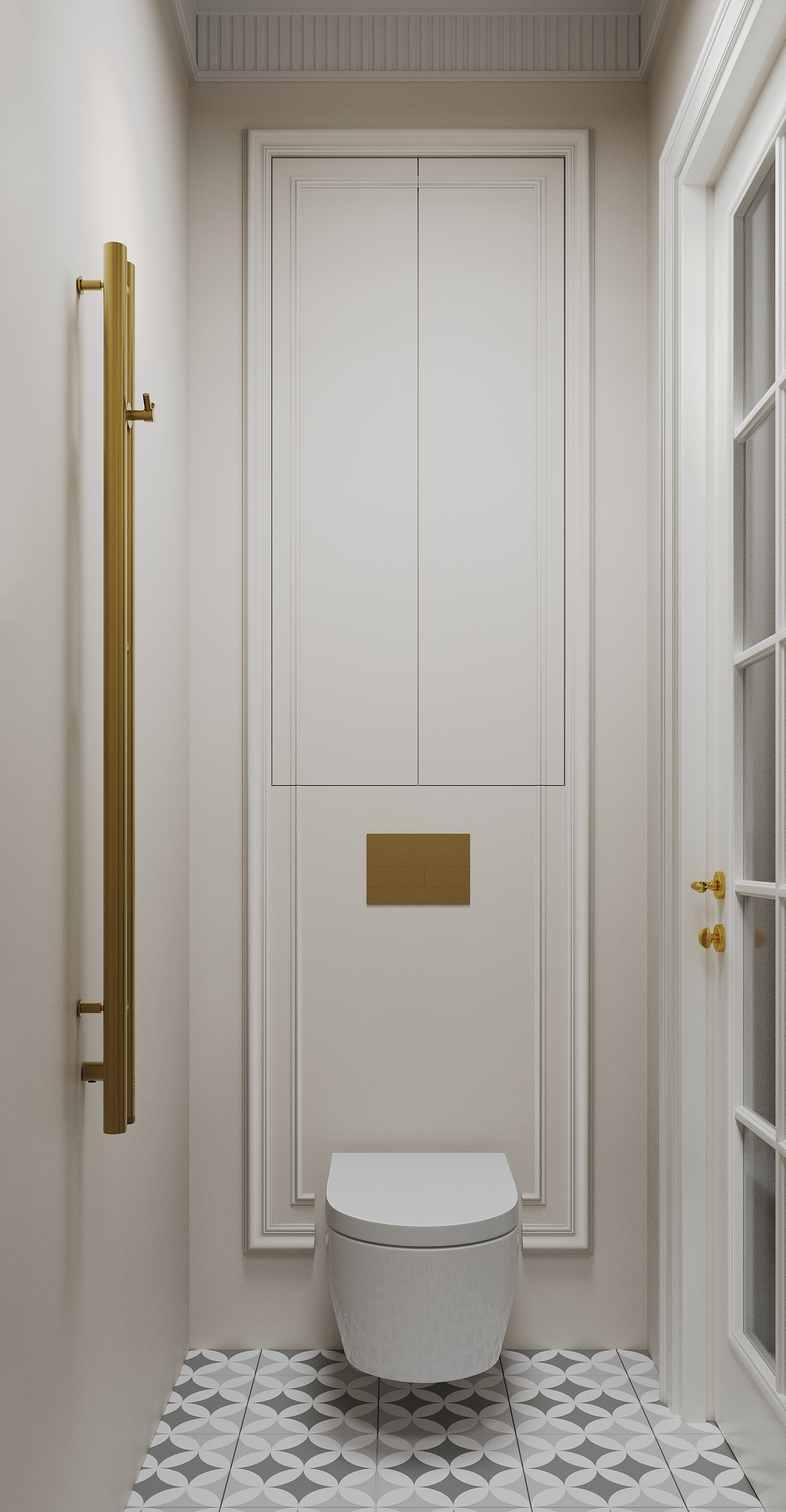 Дизайн проект интерьера квартиры в ЖК Большая Семерка