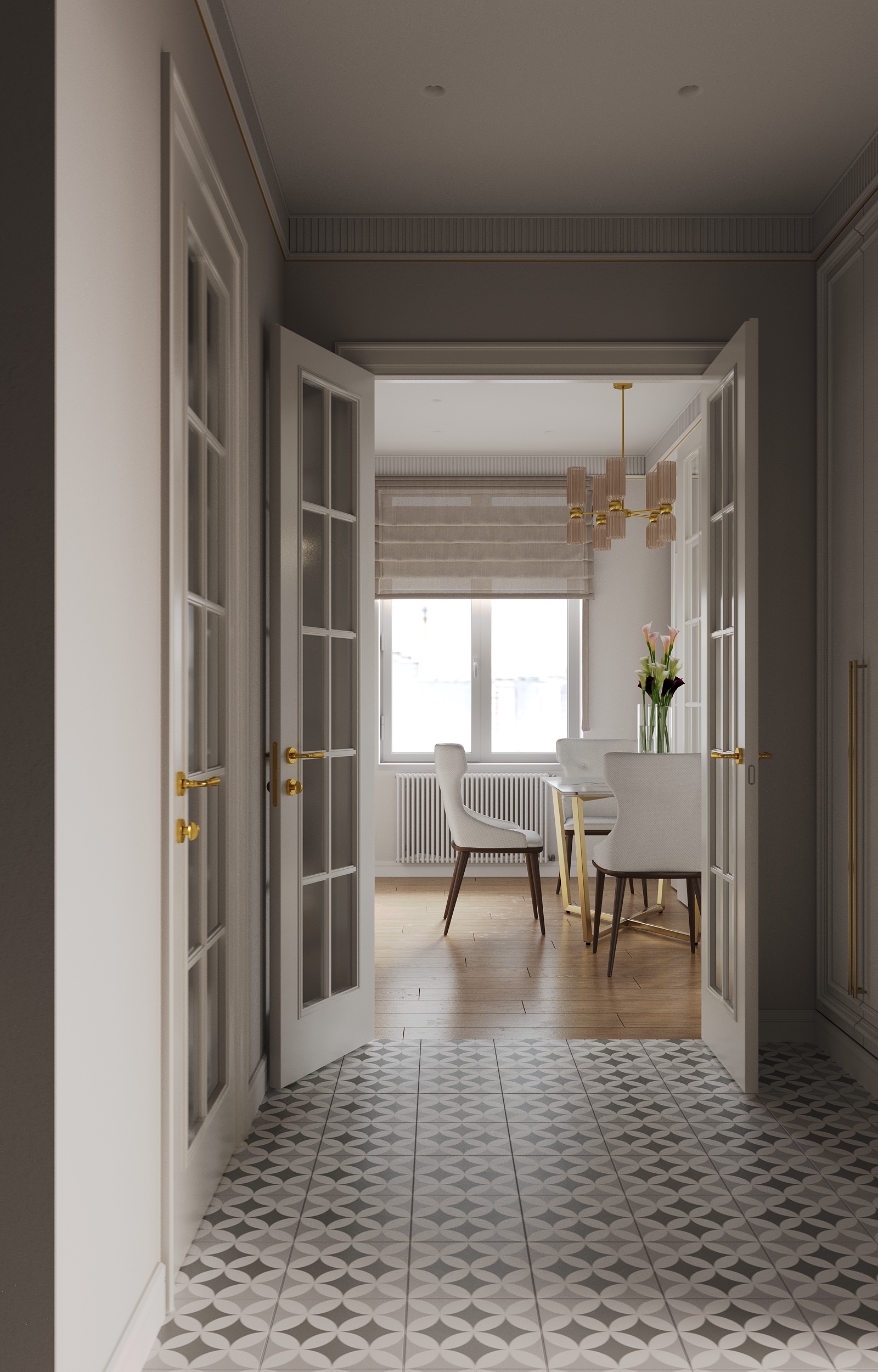 Дизайн проект интерьера квартиры в ЖК Большая Семерка