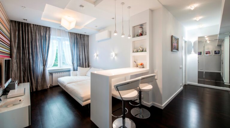 Квартиры-студии — дизайн-проекты
