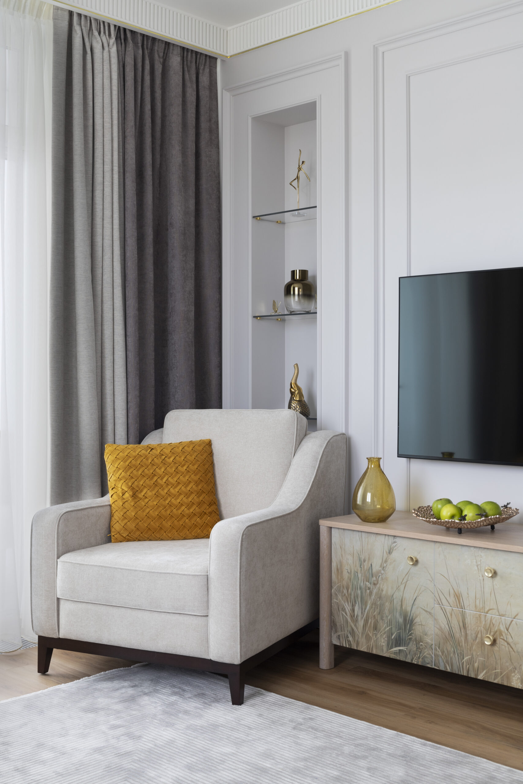 Дизайн проект интерьера квартиры в ЖК Большая Семерка