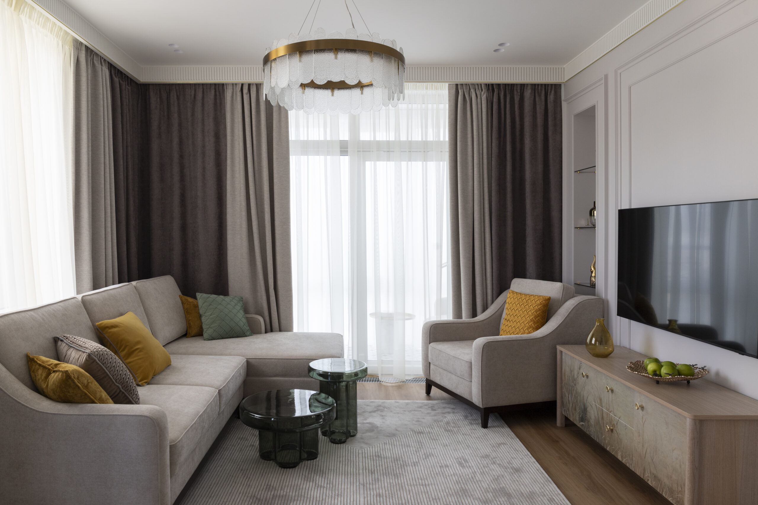 Дизайн проект интерьера квартиры в ЖК Большая Семерка