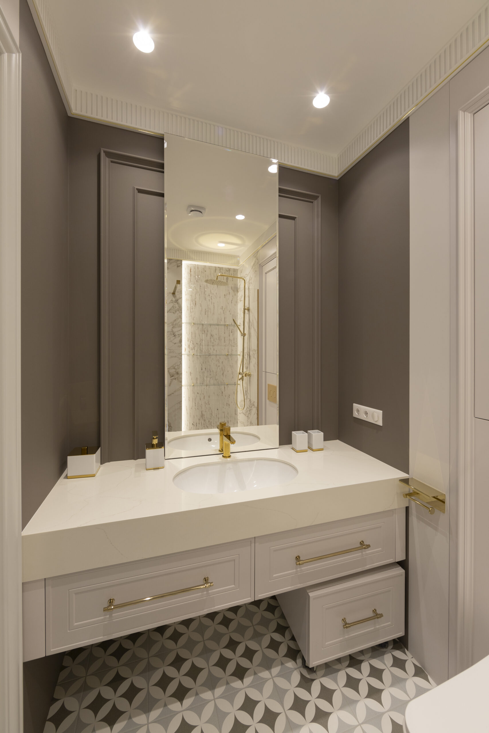 Дизайн проект интерьера квартиры в ЖК Большая Семерка